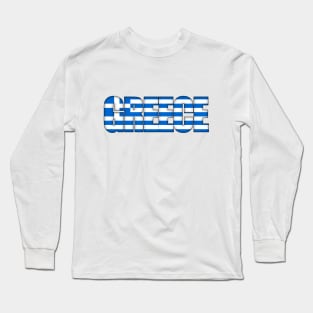 Greece Long Sleeve T-Shirt